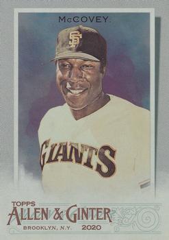 2020 Topps Allen & Ginter - Silver Portrait #26 Willie McCovey Front