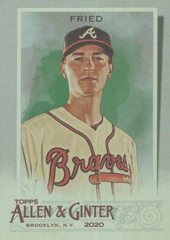 2020 Topps Allen & Ginter - Silver Portrait #94 Max Fried Front