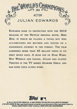 2020 Topps Allen & Ginter - Silver Portrait #284 Julian Edwards Back