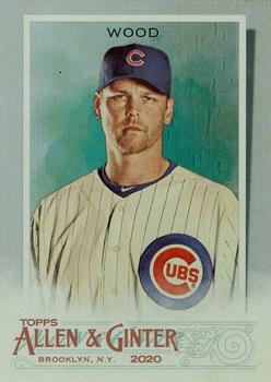2020 Topps Allen & Ginter - Silver Portrait #339 Kerry Wood Front