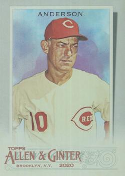 2020 Topps Allen & Ginter - Silver Portrait #346 Sparky Anderson Front