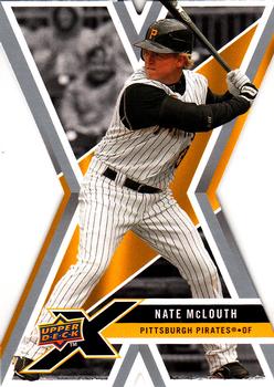 2008 Upper Deck X - Die Cut #78 Nate McLouth Front