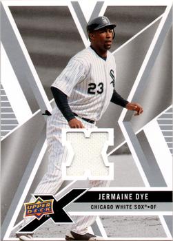 2008 Upper Deck X - Memorabilia #UDXM-DY Jermaine Dye Front