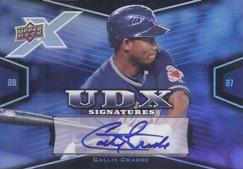 2008 Upper Deck X - Signatures #CC Callix Crabbe Front