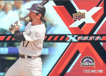 2008 Upper Deck X - Xponential #X-HE Todd Helton Front
