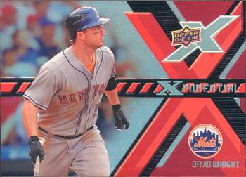 2008 Upper Deck X - Xponential #X-WR David Wright Front