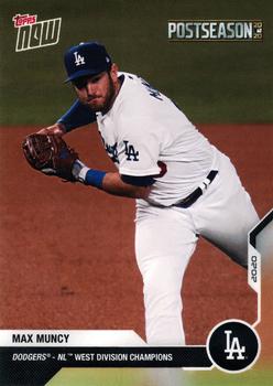 2020 Topps Now Postseason Los Angeles Dodgers #PS-7 Max Muncy Front