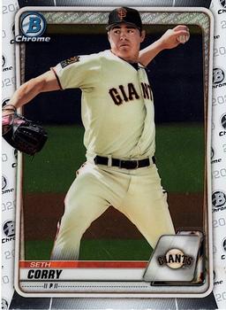 2020 Bowman Chrome - Prospects #BCP-242 Seth Corry Front