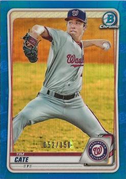2020 Bowman Chrome - Prospects Blue #BCP-205 Tim Cate Front
