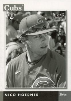 2020 Topps Archives Snapshots - Black and White #AS-NH Nico Hoerner Front