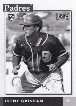 2020 Topps Archives Snapshots - Black and White #AS-TGR Trent Grisham Front