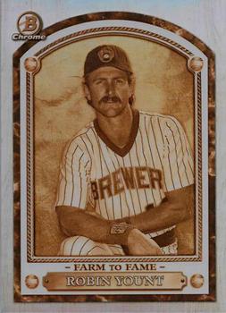 2020 Bowman Chrome - Farm to Fame #FTF-RY Robin Yount Front