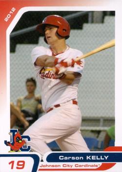 2012 Grandstand Johnson City Cardinals #NNO Carson Kelly Front