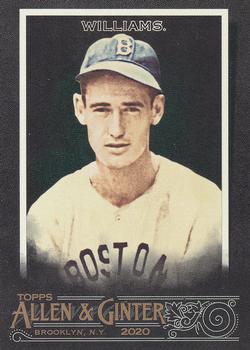 2020 Topps Allen & Ginter X #21 Ted Williams Front