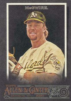 2020 Topps Allen & Ginter X #73 Mark McGwire Front