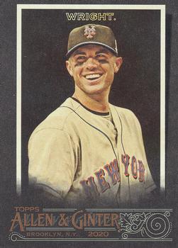 2020 Topps Allen & Ginter X #148 David Wright Front