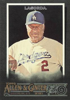 2020 Topps Allen & Ginter X #347 Tommy Lasorda Front