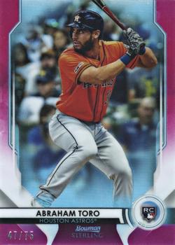 2020 Bowman Sterling - Pink #BSR-53 Abraham Toro Front