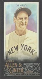 2020 Topps Allen & Ginter X - Mini #11 Lou Gehrig Front