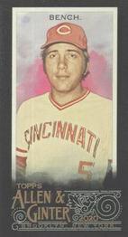 2020 Topps Allen & Ginter X - Mini #72 Johnny Bench Front