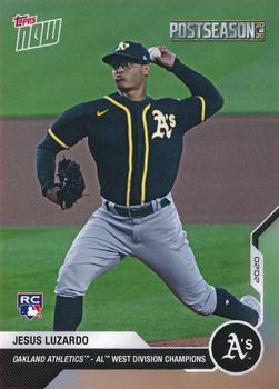 2020 Topps Now Postseason Oakland Athletics #PS-31 Jesus Luzardo Front