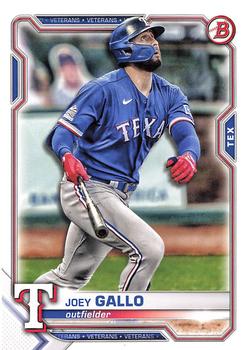 2021 Bowman #32 Joey Gallo Front