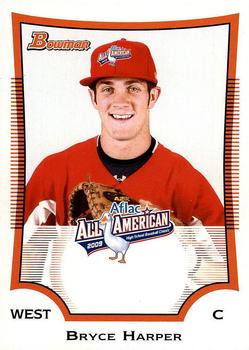 2009 Bowman AFLAC All-American Classic #AFLAC-BH Bryce Harper Front