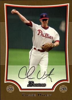 2009 Bowman - Gold #4 Chase Utley Front