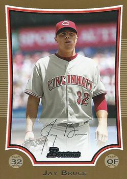 2009 Bowman - Gold #53 Jay Bruce Front