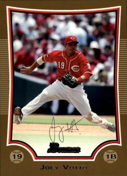 2009 Bowman - Gold #62 Joey Votto Front