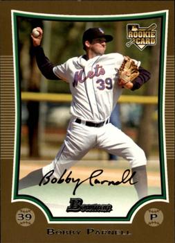 2009 Bowman - Gold #211 Bobby Parnell Front