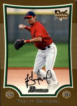 2009 Bowman - Gold #216 Freddy Sandoval Front