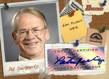 2009 Bowman - Major League Scout Autographs #SC-PD Pat Daugherty Front