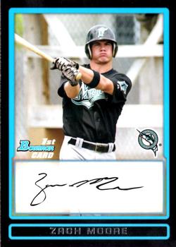 2009 Bowman - Prospects #BP85 Zach Moore Front
