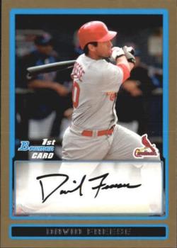 2009 Bowman - Prospects Gold #BP38 David Freese Front