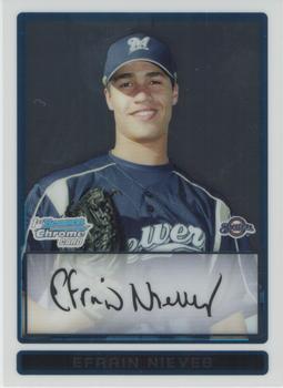 2009 Bowman Chrome - Prospects #BCP128 Efrain Nieves Front