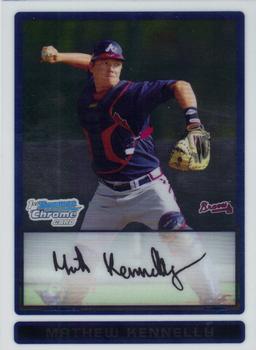 2009 Bowman Chrome - Prospects #BCP148 Mathew Kennelly Front
