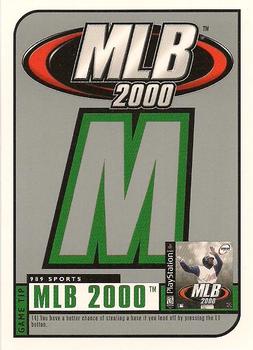 1999 Upper Deck - MLB 2000 Contest Game Pieces #14 Game Tip #14 Front