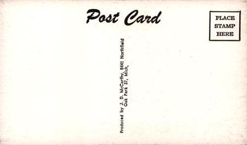 1956 JD McCarthy Postcards #NNO Wally Westlake Back