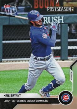 2020 Topps Now Postseason Chicago Cubs #PS-92 Kris Bryant Front