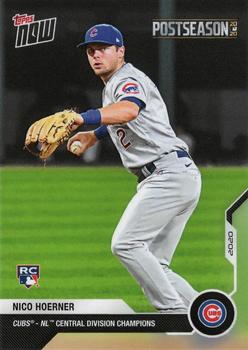 2020 Topps Now Postseason Chicago Cubs #PS-93 Nico Hoerner Front