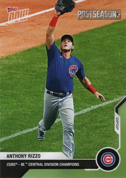 2020 Topps Now Postseason Chicago Cubs #PS-97 Anthony Rizzo Front