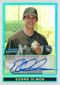 2009 Bowman Chrome - Prospects Refractors #BCP103 Edgar Olmos Front