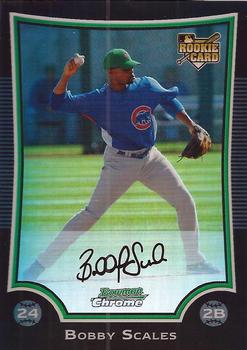 2009 Bowman Chrome - Refractors #175 Bobby Scales Front