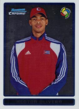 2009 Bowman Chrome - WBC Prospects #BCW41 Hector Olivera Front