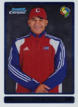 2009 Bowman Chrome - WBC Prospects #BCW55 Frederich Cepeda Front