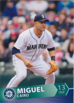 2008 Cloverdale Meats Seattle Mariners #8 Miguel Cairo Front
