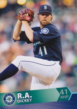 2008 Cloverdale Meats Seattle Mariners #11 R.A. Dickey Front