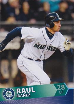 2008 Cloverdale Meats Seattle Mariners #14 Raul Ibanez Front