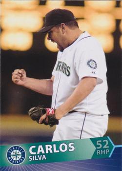 2008 Cloverdale Meats Seattle Mariners #24 Carlos Silva Front
